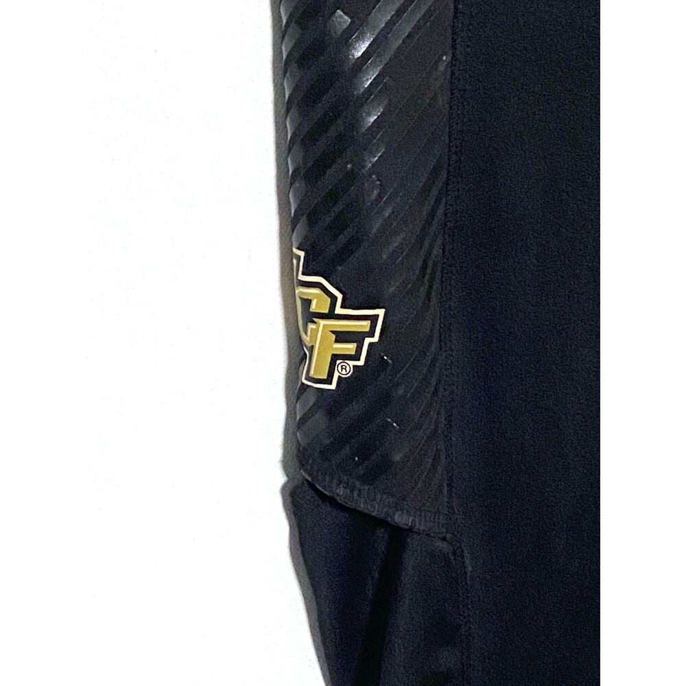 UCF Knights Black Leggings Womens M 8/10 Side Cut Out Athleisure Sporty Gym Yoga - Picture 5 of 9